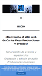 Mobile Screenshot of carlosdeza.com