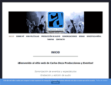 Tablet Screenshot of carlosdeza.com
